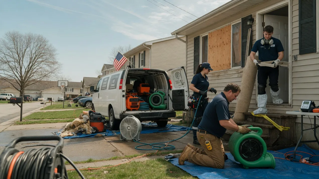 Water Damage Restoration in Gibsonville, NC near me